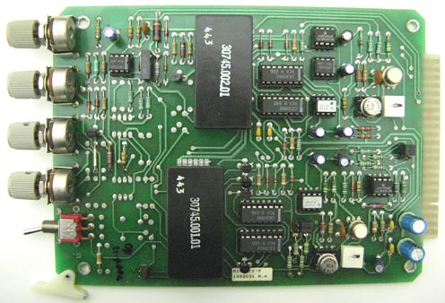 8100 Card 5. Control Card, AGC, Gate etc. 