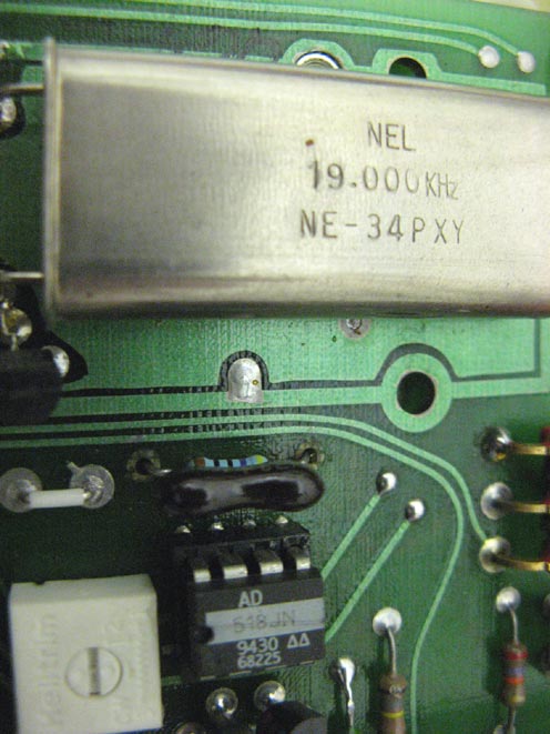8100 Card 7, 19Khz XTAL.