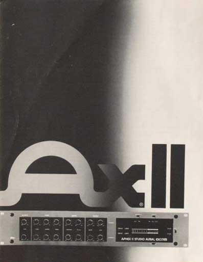 Aphex 602A Manual 
