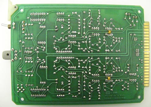 8100 Card 6 Under Side PCB.